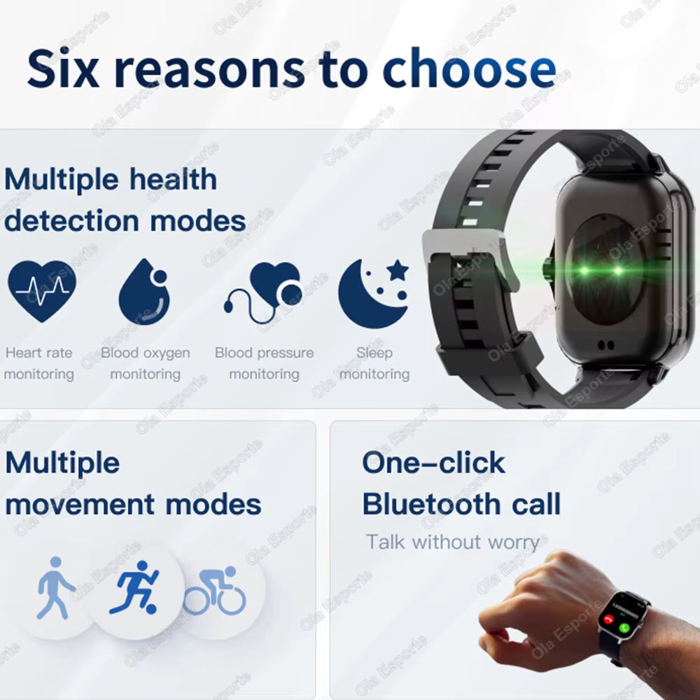 New in Smart Watch Phone Call Bluetooth GPS Tracker Smartwatch GPS DIY Watch Face Big Infinite Screen Smartbracelet Message Note